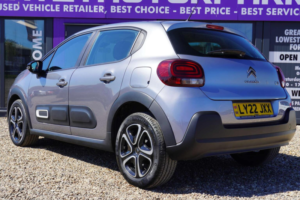 2022 Citroen C3 1.2 Puretech Sense Euro 6 (s/s) 5dr in Grey — image 2