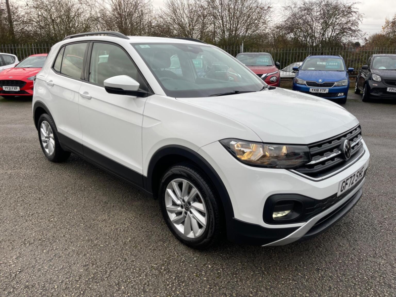 2022 Volkswagen T-Cross 1.0 Tsi Se Edition DSG Euro 6 (s/s) 5dr in White — image 1