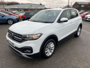 2022 Volkswagen T-Cross 1.0 Tsi Se Edition DSG Euro 6 (s/s) 5dr in White — image 3