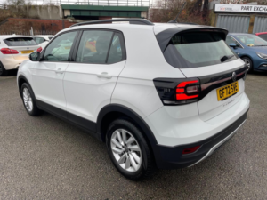 2022 Volkswagen T-Cross 1.0 Tsi Se Edition DSG Euro 6 (s/s) 5dr in White — image 4