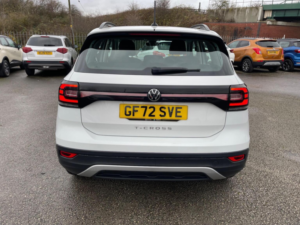 2022 Volkswagen T-Cross 1.0 Tsi Se Edition DSG Euro 6 (s/s) 5dr in White — image 6