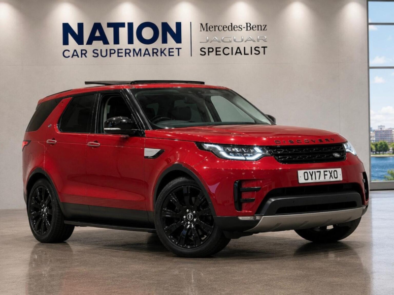 2017 Land Rover Discovery 2.0 Sd4 Hse Luxury Auto 4WD Euro 6 (s/s) 5dr in Red — image 1