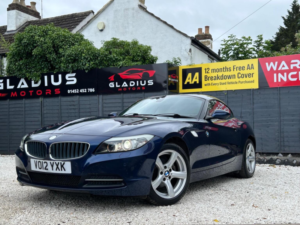2012 BMW Z4 2.0 20i Auto Sdrive Euro 5 2dr in Blue — image 3