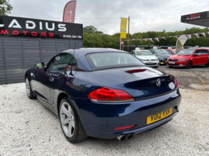 2012 BMW Z4 2.0 20i Auto Sdrive Euro 5 2dr in Blue — image 4
