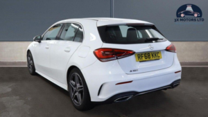 2018 Mercedes-Benz A Class 1.3 A180 Amg Line 7g-Dct Euro 6 (s/s) 5dr in White — image 3