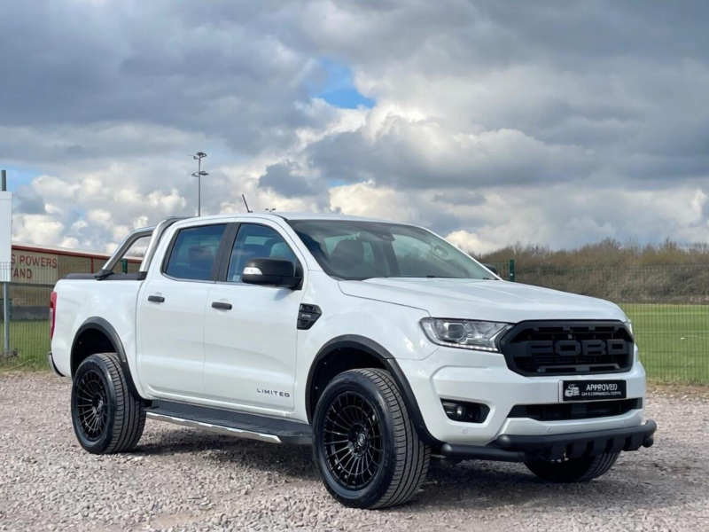 2022 Ford Ranger 2.0 Ecoblue Limited 4WD Euro 6 (s/s) 4dr in White — image 1