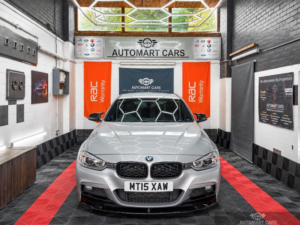 2015 BMW 3 Series 2.0 320d M Sport Touring Auto Euro 5 (s/s) 5dr in Silver — image 2
