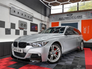 2015 BMW 3 Series 2.0 320d M Sport Touring Auto Euro 5 (s/s) 5dr in Silver — image 3
