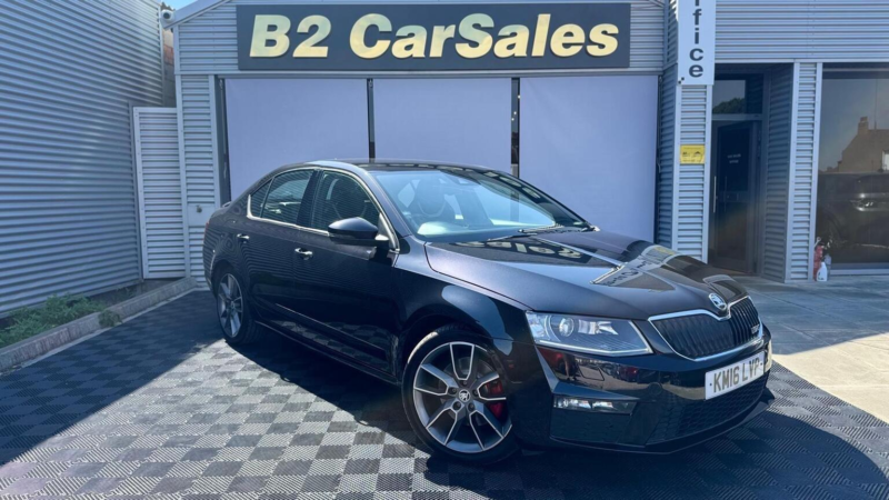 2016 Skoda Octavia 2.0 Tdi Vrs DSG Euro 6 (s/s) 5dr (snav) in Black — image 1