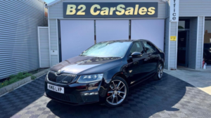 2016 Skoda Octavia 2.0 Tdi Vrs DSG Euro 6 (s/s) 5dr (snav) in Black — image 4