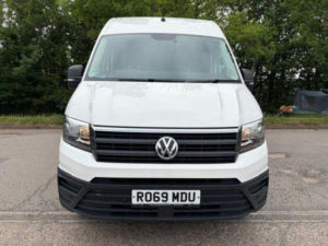 2019 Volkswagen Crafter 2.0 Tdi Cr35 Trendline Fwd Lwb High Roof Euro 6 (s/s) 5dr in White — image 2