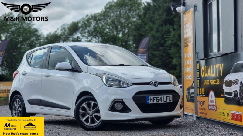 2014 Hyundai I10 1.2 Premium Euro 5 5dr in White — image 1