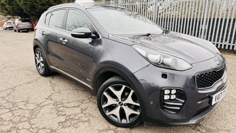 2017 Kia Sportage 1.6 T-Gdi Gt-Line S in Silver — image 1