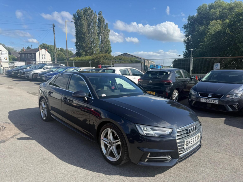 2017 Audi A4 2.0 Tdi Ultra S Line Euro 6 (s/s) 4dr in Blue — image 1