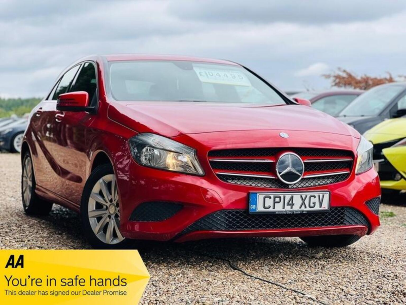 2014 Mercedes-Benz A Class 1.6 A180 Se Euro 6 (s/s) 5dr in Red — image 1
