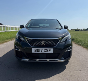 2017 Peugeot 3008 1.6 Thp Gt Line Eat Euro 6 (s/s) 5dr in Black — image 3