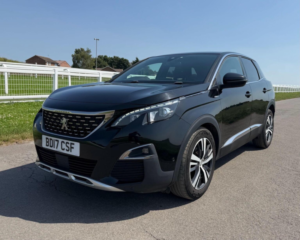 2017 Peugeot 3008 1.6 Thp Gt Line Eat Euro 6 (s/s) 5dr in Black — image 4