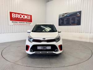 2020 Kia Picanto 1.0 T-Gdi Gt-Line S Euro 6 (s/s) 5dr in White — image 3