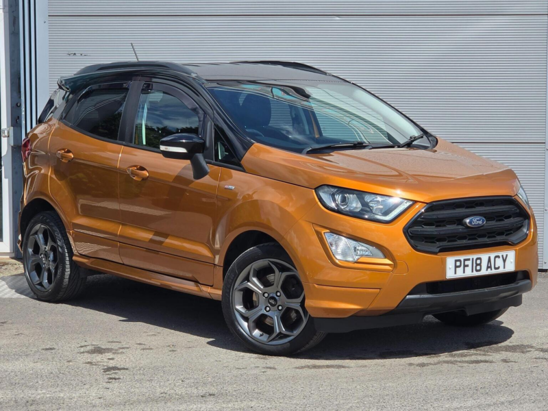 2018 Ford Ecosport 1.0t Ecoboost St-Line Euro 6 (s/s) 5dr in Orange — image 1