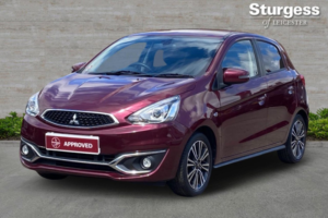 2017 Mitsubishi Mirage 1.2 Juro CVT Euro 6 (s/s) 5dr in Purple — image 3