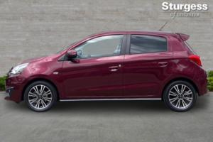 2017 Mitsubishi Mirage 1.2 Juro CVT Euro 6 (s/s) 5dr in Purple — image 4