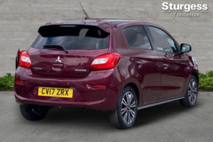 2017 Mitsubishi Mirage 1.2 Juro CVT Euro 6 (s/s) 5dr in Purple — image 5