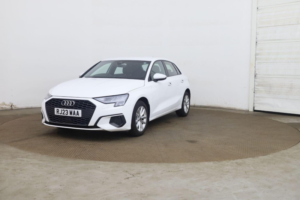 2023 Audi A3 1.0 Tfsi 30 Technik Sportback S Tronic Euro 6 (s/s) 5dr in White — image 3