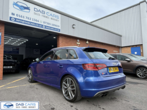 2015 Audi S3 2.0 S3 Sportback Nav Quattro Semi-Auto 4WD 5dr in Blue — image 2
