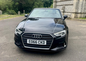 2016 Audi A3 Cabriolet 1.4 Tfsi Cod Sport Euro 6 (s/s) 2dr in Black — image 2