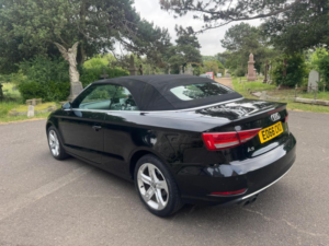 2016 Audi A3 Cabriolet 1.4 Tfsi Cod Sport Euro 6 (s/s) 2dr in Black — image 4