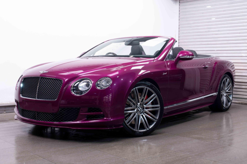 2016 Bentley Continental 6.0 W12 Gtc Speed Auto 4WD Euro 6 2dr in Purple — image 1