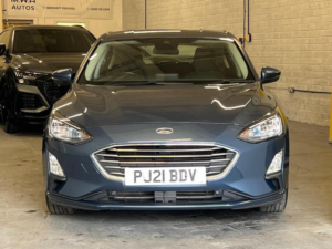 2021 Ford Focus 1.0t Ecoboost Zetec Hatchback 5dr Petrol Manual Euro 6 (s/s) (125 Ps) in Blue — image 3