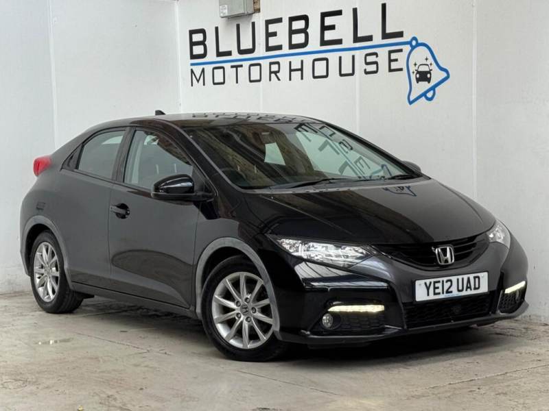 2012 Honda Civic 1.8 I-Vtec Es-T Euro 5 (s/s) 5dr in Black — image 1