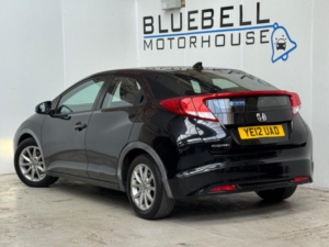 2012 Honda Civic 1.8 I-Vtec Es-T Euro 5 (s/s) 5dr in Black — image 4