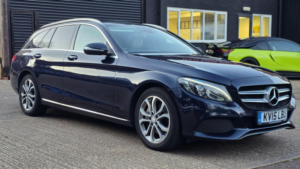 2015 Mercedes-Benz C Class 2.1 C250 Bluetec Sport G-Tronic+ Euro 6 (s/s) 5dr in Blue — image 5
