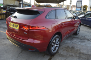 2017 Jaguar F-Pace 2.0 D180 R-Sport in Red — image 2