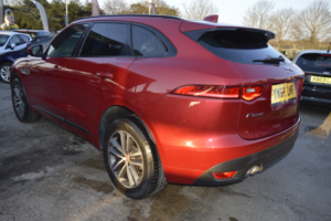 2017 Jaguar F-Pace 2.0 D180 R-Sport in Red — image 4