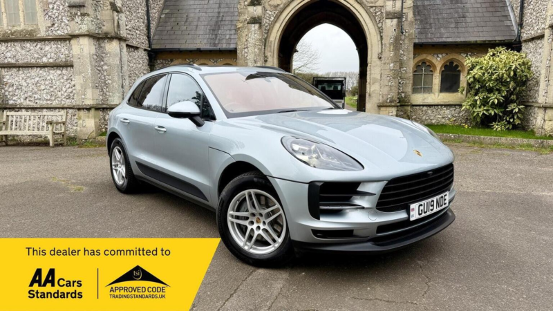 2019 Porsche Macan 3.0t V6 S Pdk 4WD Euro 6 (s/s) 5dr in Silver — image 1