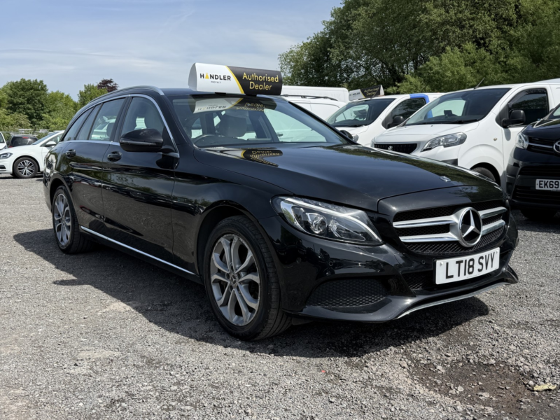 2018 Mercedes-Benz C Class 2.0 C350e 6.4kwh Sport in Black — image 1