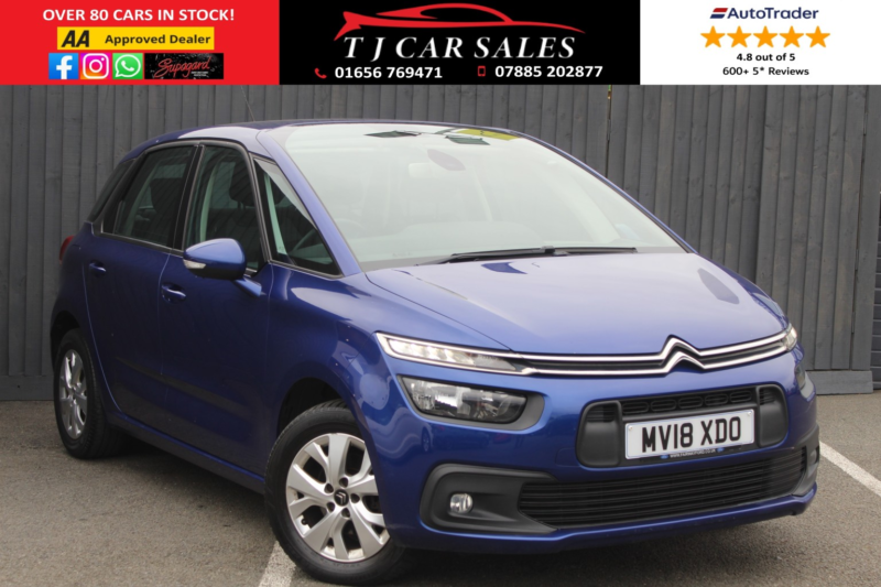 2018 Citroen C4 Spacetourer 1.2 Puretech Touch Edition in Blue — image 1