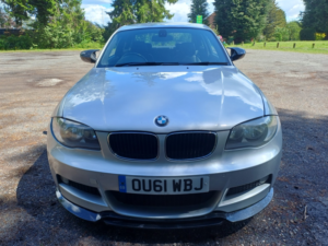 2011 BMW 1 Series 2.0 118d M Sport Coupe in Silver — image 2