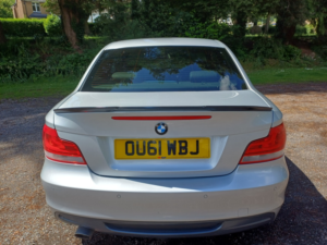 2011 BMW 1 Series 2.0 118d M Sport Coupe in Silver — image 5