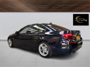 2014 BMW 5 Series 2.0 520d M Sport Euro 6 (s/s) 4dr in Black — image 2