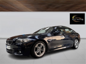 2014 BMW 5 Series 2.0 520d M Sport Euro 6 (s/s) 4dr in Black — image 4