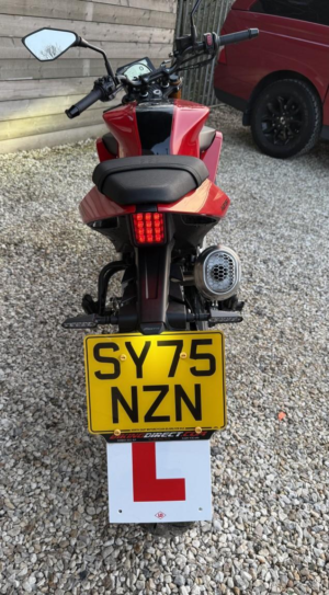 2025 Fantic Motor Stealth 125 Nk14 in Red — image 2