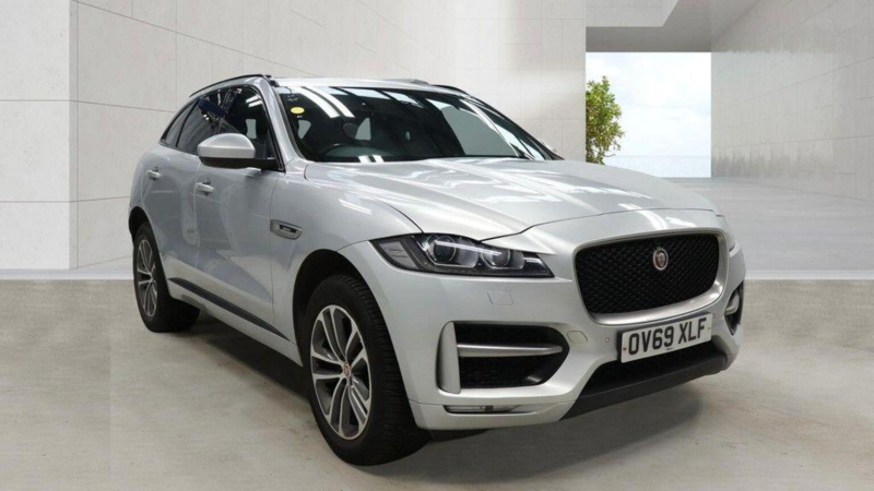 2019 Jaguar F-Pace 2.0 D180 R-Sport Auto AWD Euro 6 (s/s) 5dr in Silver — image 1
