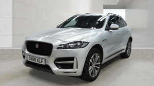 2019 Jaguar F-Pace 2.0 D180 R-Sport Auto AWD Euro 6 (s/s) 5dr in Silver — image 2
