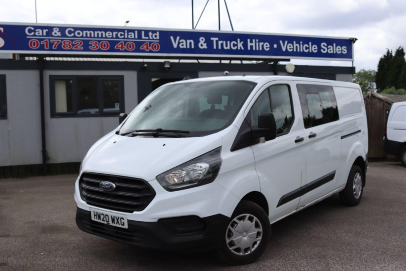 2020 Ford Transit 2.0 300 Ecoblue Leader Combi Van in White — image 1