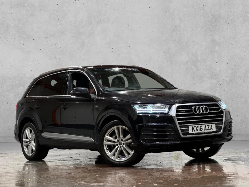 2016 Audi Q7 3.0 Tdi V6 S Line Tiptronic Quattro Euro 6 (s/s) 5dr in Black — image 1