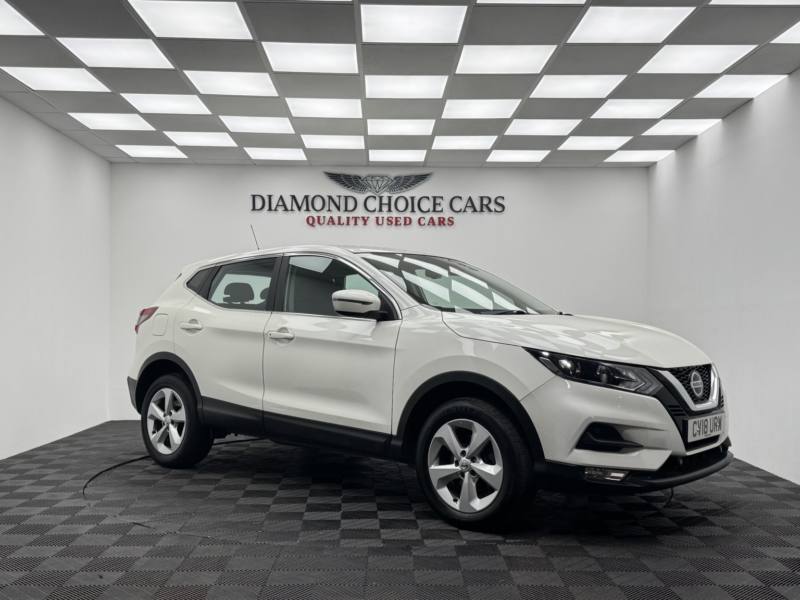2018 Nissan Qashqai 1.5 Dci Acenta in White — image 1